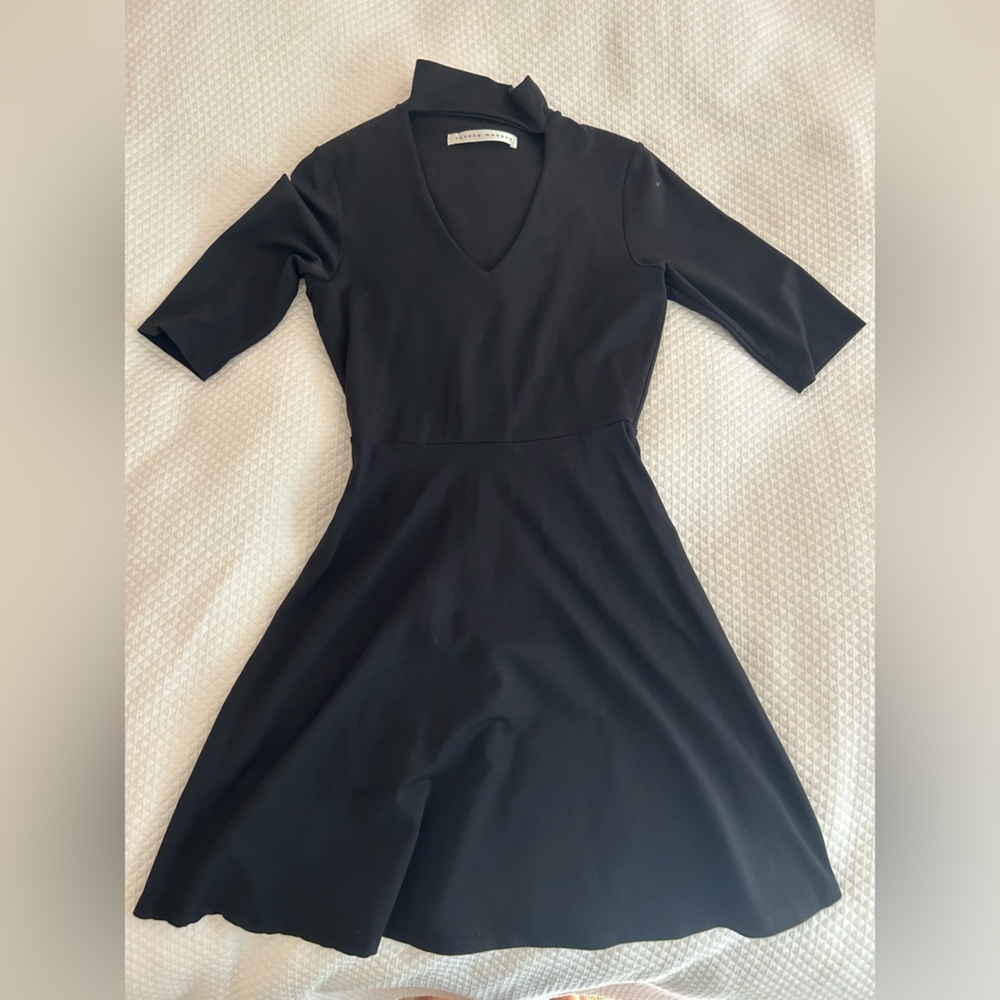 Susana Monaco Mock Neck Dress